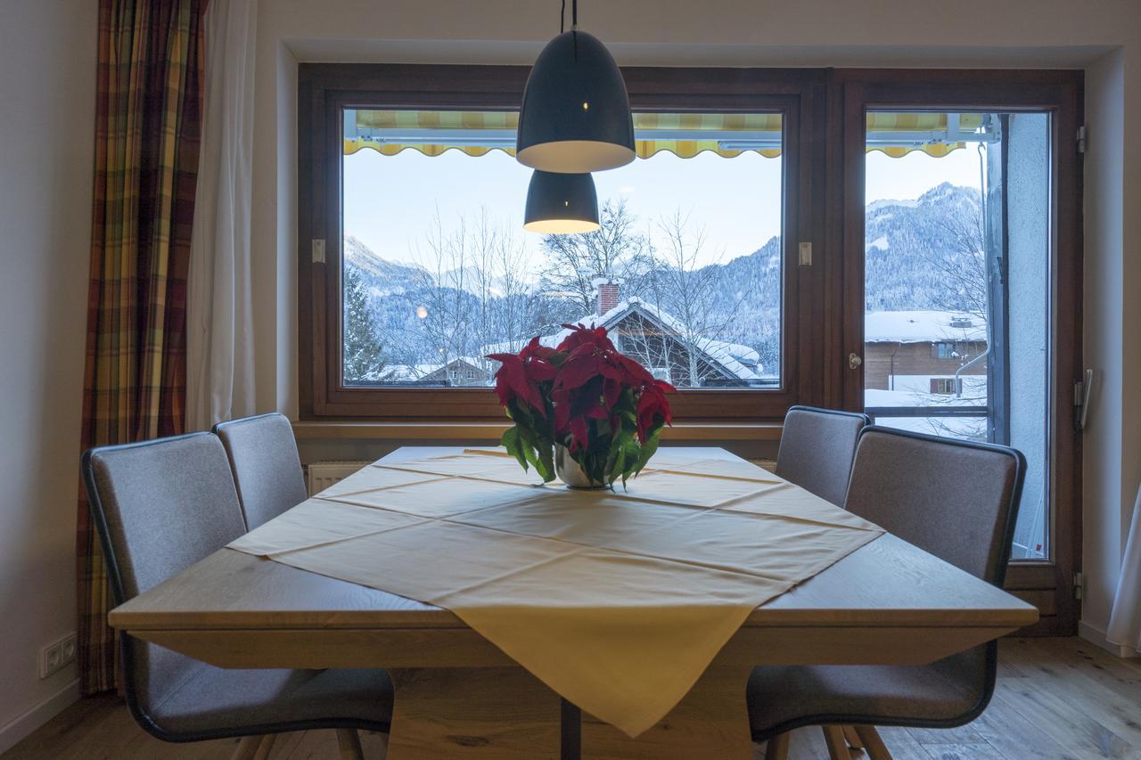 Апартаменты Haus Sonnenhof Оберстдорф Экстерьер фото